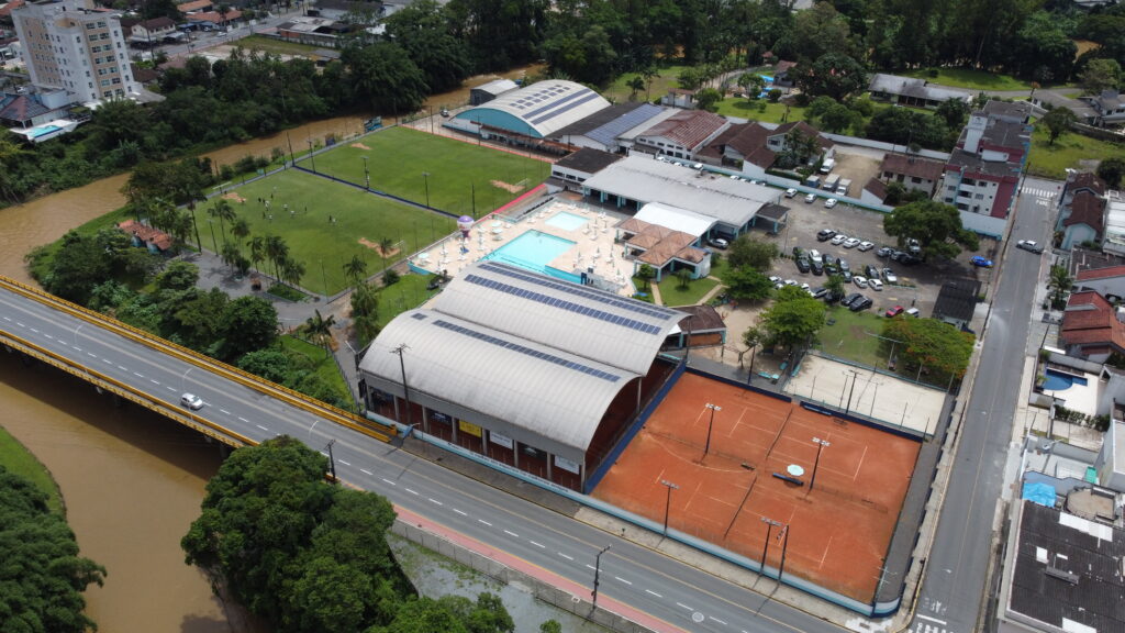 Foto aérea drone