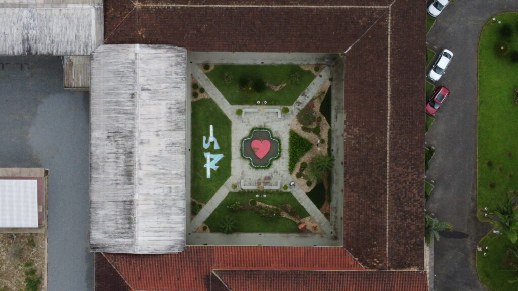 foto com drone