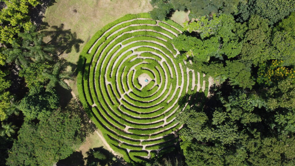 Foto com drone